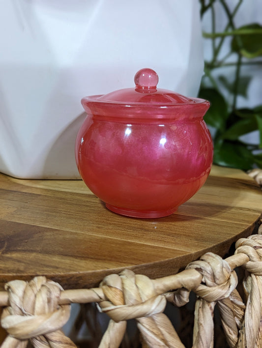 Handmade Resin Jar with Custom Color Combinations