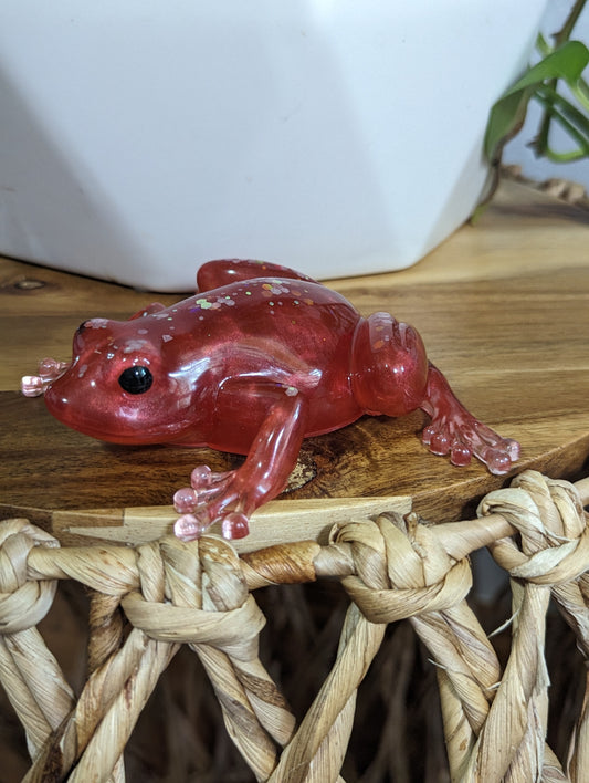 Handmade Animal Crafts , Colorful Resin Tree Frogs